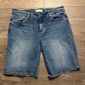 LOFT Classic Blue Denim Jean shorts